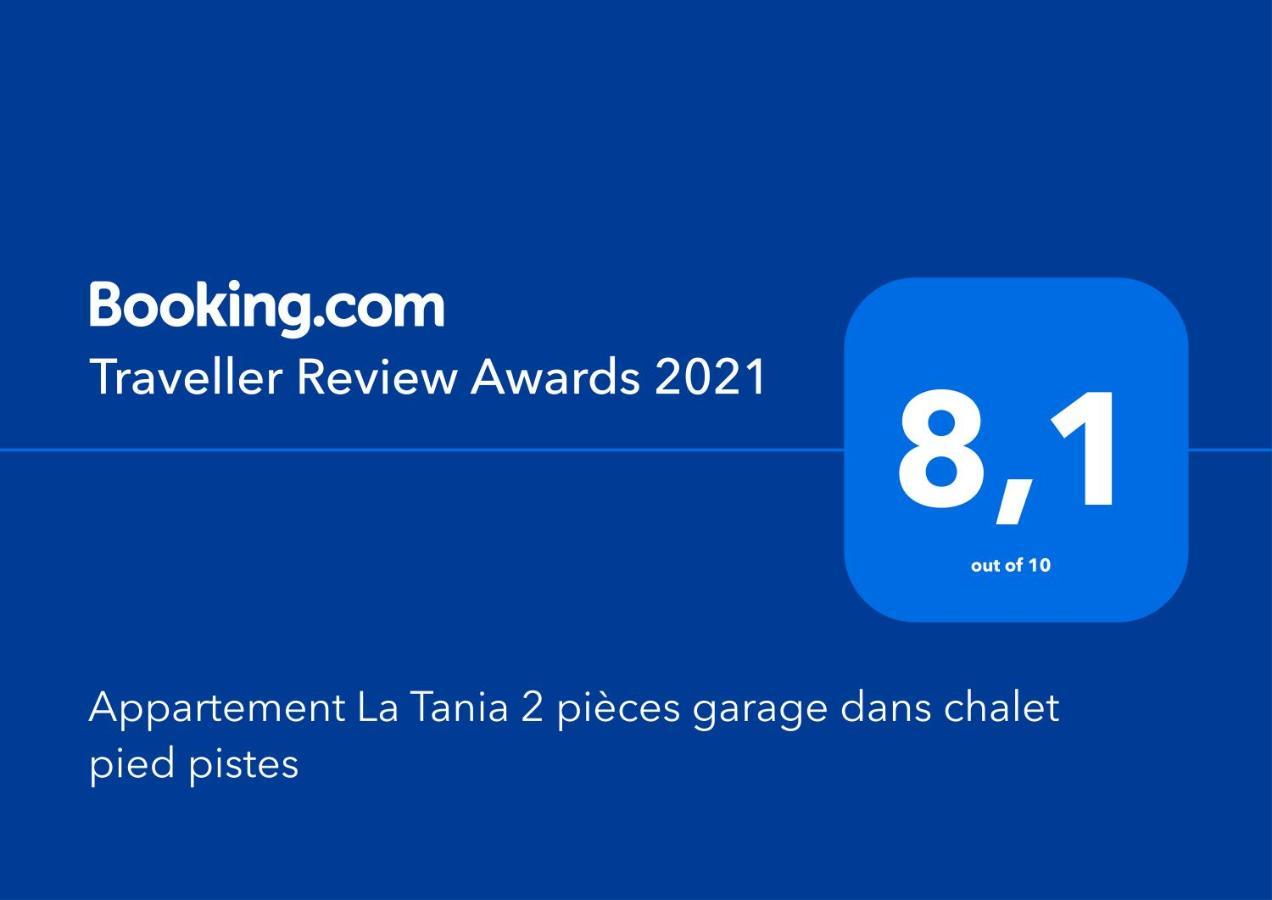 Appartement La Tania 2 Pieces Garage Dans Chalet Pied Pistes Екстер'єр фото