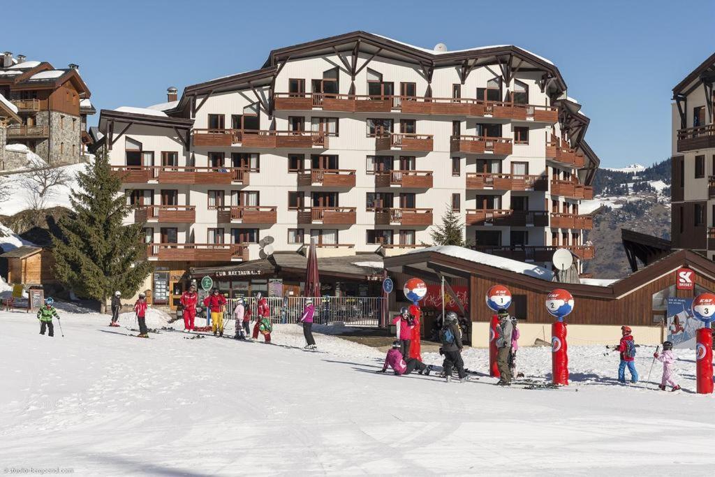 Appartement La Tania 2 Pieces Garage Dans Chalet Pied Pistes Екстер'єр фото